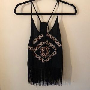 Fringe Tribal Tank Top
